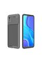 حافظة هاتف Xiaomi Redmi 9A من السيليكون بنمط الكربون Lux Negro