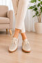 Women's Comfortable Summer Perforated Casual Shoes Mink - 3