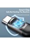 كابل بيانات وشحن USB من النوع C، بطول 120 سم - تصميم متين ومقاوم للتشابك - 2