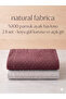 100% Cotton Bath Foot Towel 100% Absorbent Set of 2 50 X 70