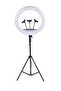 -18 LED Ring Light 18 Inch Soft Ring Light for Smartphones Camera YouTube TikTok Videos with Tripod & 3 phone Holders - 3