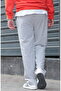 Men's 2-Pack Summer 2-Yarn Comfortable Fit Sweatpants Navy Blue and Light Gray - 4