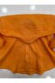 Slim Fit Long Sleeve 100% Linen Breathable Fabric Men's Shirt with Gift Box Fs-004170 - Orange - 3