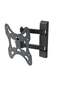 Skill Tech SH 30P Swivel TV Wall Mount for 14"-43" Screens, VESA 200x200, Wall Profile 75-390mm, 35kg - Black - 3