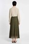 Women's Plus Size Maxi Lace Skirt Lined Flexible Elastic Waist Zipper Daily Comfortable Cut Modern - 5