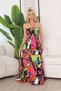 Halter Neck Detailed Dress with Chest Pads - 5