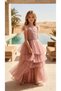 Detachable Tail Girls' Evening Dress, Wedding & Wedding Ceremony, Graduation, Birthday Dress