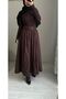 Women's Skirt Long Lined Crinkled Skirt - 3