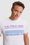 Men's White Regular Fit Crew Neck T-Shirt 50326917-Vr013 - 2
