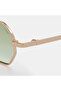 HYPE Sunglasses, Gold - 2