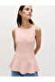 Kolsuz Peplum Bluz - 5