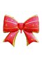 Graduation Bow Foil Balloon Red Gold 98X75 cm Graduation Party Ornament Decoration - 4