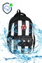 Star Patterned Premium Boys' Orthopedic Primary School Backpack with Thermal Lunch Box and Pen Holder - 5