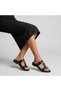 (Bianca) Buckle Detailed Daily Women's Slippers Black - 2