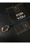 Buckle Knot Detailed Cord Belt, Dress Belt, Jacket Belt, Shirt Belt - 5
