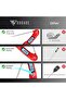 Digital Meat Thermometer, Instant Read Food Thermometer with Backlight LCD Screen, Foldable Long Probe (Red) - 8