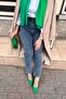 Waist Elastic Jeans Blue - 23044 - 7