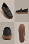 Odessa Comfort - Orthopedic 4 Point Sole Support Breathable Laser Cut Daily Comfortable Black Ka - 7