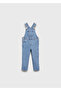 Long Pocket Denim Jumpsuit