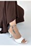 Wiel White Patent Leather Heeled Slippers - 2