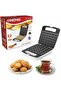 36 PCS Walnut Cookie Maker,1400W Double Side Heating, Non-Stick Electric Nut, Walnut, Cake & Biscuits Maker, Mini Nut Breakfast Baking Machine for Home Kitchen - 7