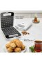 36 PCS Walnut Cookie Maker,1400W Double Side Heating, Non-Stick Electric Nut, Walnut, Cake & Biscuits Maker, Mini Nut Breakfast Baking Machine for Home Kitchen - 4