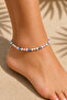 Cherry Daisy Star Butterfly Figured Beaded Summer Children's Anklet Foot Bracelets
