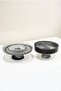 Luxury 26X15Cm/26X10Cm/ 26X16Cm Dessert Fruit Plate Set with Raised Base Modern Elegant Design for Display and Dining Tables - 6