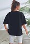 Women's Flowers Printed Oversize Tshirt New Season Oversize Loose - 2