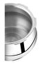 Deluxe Plus Baby Handi Aluminium Pressure Cooker with Outer lid, Induction compatibale Base Durable Design Silver 2Liters - 6