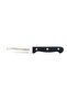 Serrated Utility Pointless Knife Black/Silver 5inch