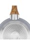 Essential Frypan Strong Aluminum Body with Granite Coating and Heat Resistant Wooden Finish Bakelite Handle - 7