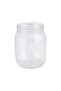 Round Jar 1000ml Yellow/Clear - 2