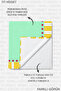 Amor Written Striped Stylish Beach Towel-Modern Tropical Mint Yellow Pool Sea Quick Drying Cover Towel - 8