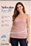Breathable Fabric Undershirt with Rope Straps and Flares, Pack of 6 - 2