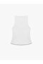 Lightweight Peplum Cut Crew Neck Vest with Heart Button Detail - 5