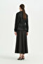 Drawstring Mesh Jacket - Black - 4