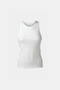 Thick-Strap Ribbed Tank Top - 2