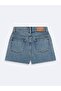 Deana g Mid Waist Mid Indigo Jean Shorts - 2