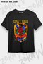 Unisex Loose Fit Guns N Roses V48 Printed T-Shirt
