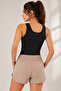 Women's Thick Strap 95% Natural Bamboo Flexible 6-Piece Basic Undershirt - Soft & Sweat-Absorbent Texture - 6