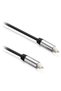 0.5m Toslink Optical Audio Cable, Black - 2