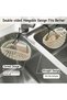 Shell Shaped Kitchen Sink Sponge Holder,Suction Cup Sink Organizer Caddy for Dish Sponges and Utensils - 4
