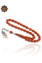 Honey Color Egg Cut Silver Tassel Clasp Amber Prayer Beads 201025583