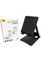 Adjustable Foldable Metal Desktop Tablet Stand – Black - 2