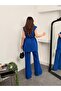 Belt detailed vest trousers double set - 2