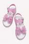 Children's Bow Tie Sandals Pink - 5