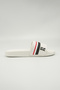Rona Men's Slip-On Comfortable Casual Everyday Slide Sandals - White - 2