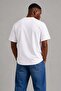 Men's Hakim Collar V-Cut T-Shirt - Ecru - 3
