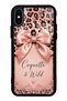 iPhone XS Max Coquette Wild Bow Design Glossy Phone Case